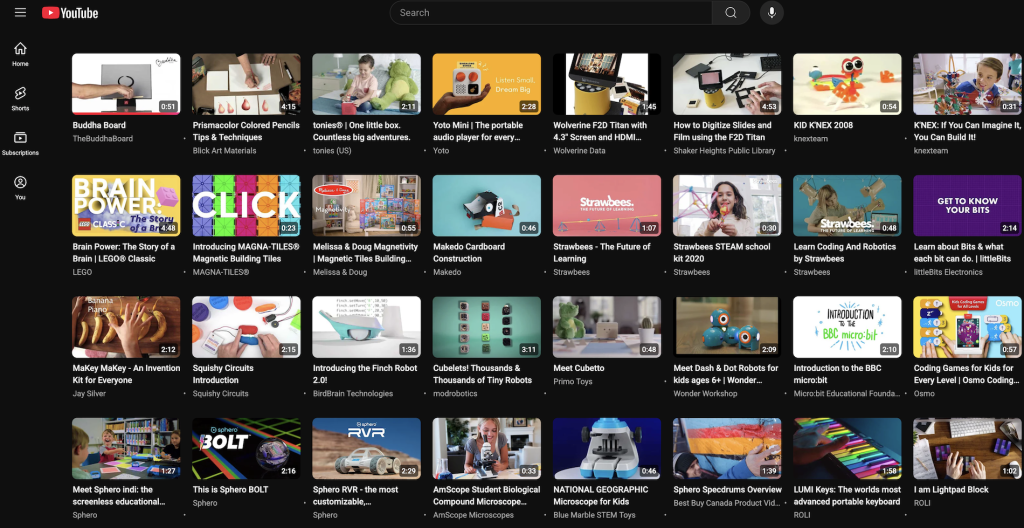 LPL Makery Playlist Youtube Page